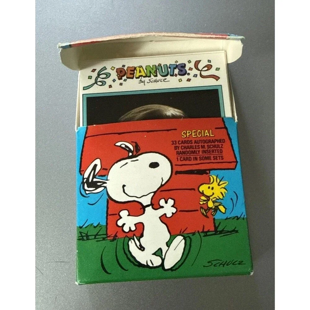 1991 TSP Peanuts Collection Preview Edition Complete 33 Card Set Snoopy